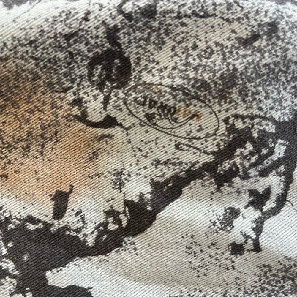 Natural wear gecko camo snake print cotton brushed flannel shirt M iguana - Picture 4 of 10